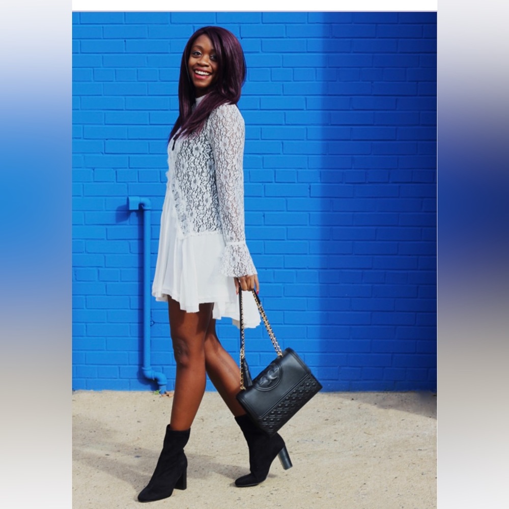 Free people Tell Tale White Dress